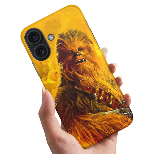 Deksel / Mobildeksel til iPhone 16 - Chewbacca Star Wars
