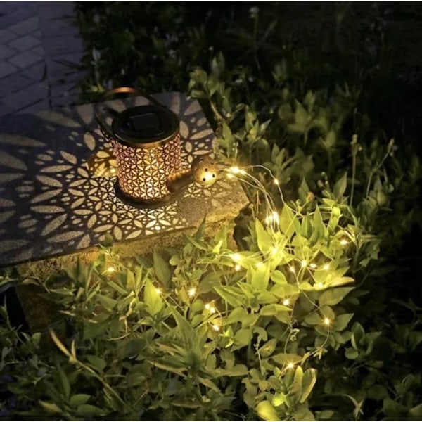 Ljuslykta Vattenkanna med LED - Trädgårdsbelysning