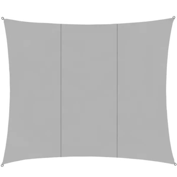 Solsejl / Sejldug - Vandtæt - 4x3 m - 180g/m2 Grey