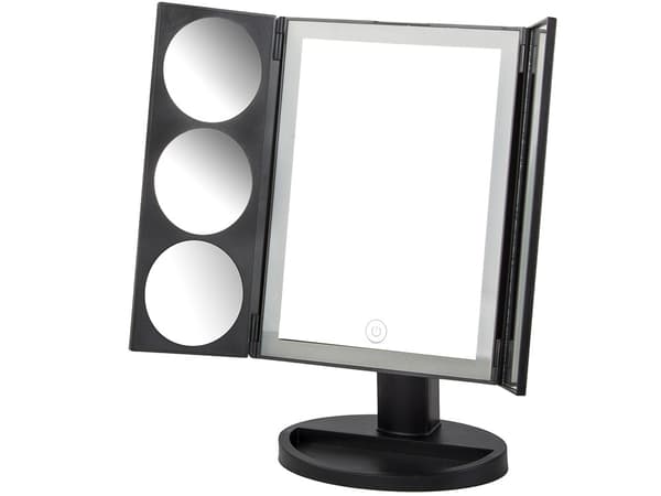 Led sminkspegel som förstorar 3x 5x 10x