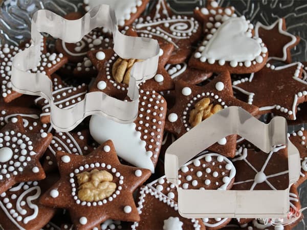 Pepparkaksutskärare julkakor 15 st. Att baka