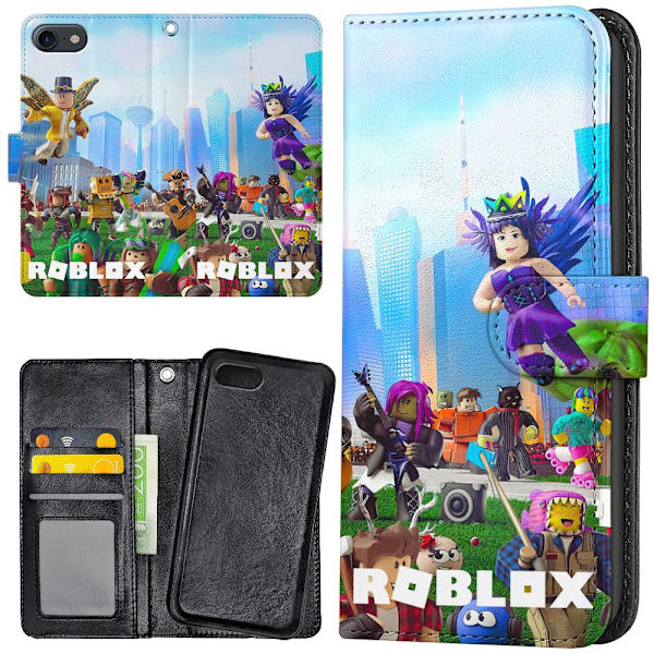 iPhone 16e/17e - Plånboksfodral/Skal Roblox