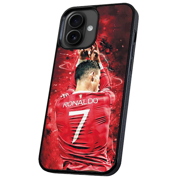 iPhone 16 Plus - Deksel/Mobildeksel Ronaldo