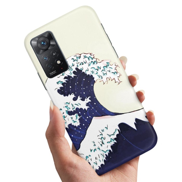 Xiaomi Redmi Note 11 - Cover/Mobilcover Flodbølge