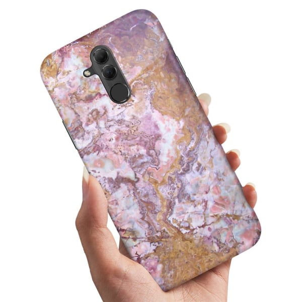 Huawei Mate 20 Lite - Cover/Mobilcover Marmor Multicolor