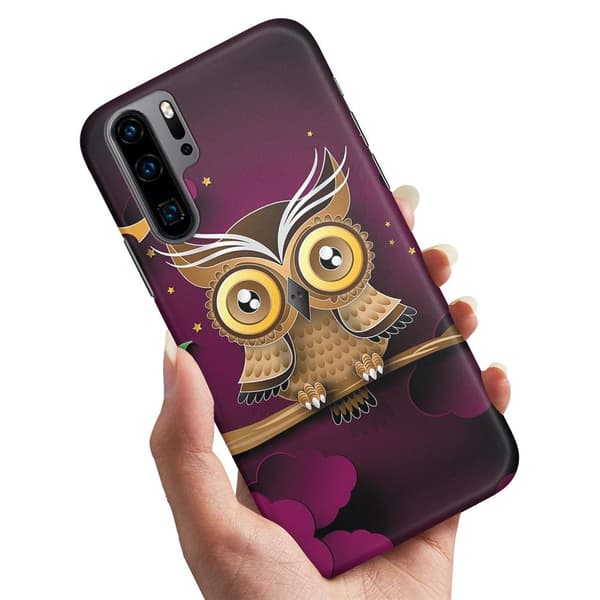Deksel / Mobildeksel til Samsung Galaxy Note 10 - Lysbrun Ugle