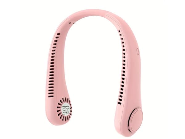 Halsblæser – Bærbar handsfree blæser Pink