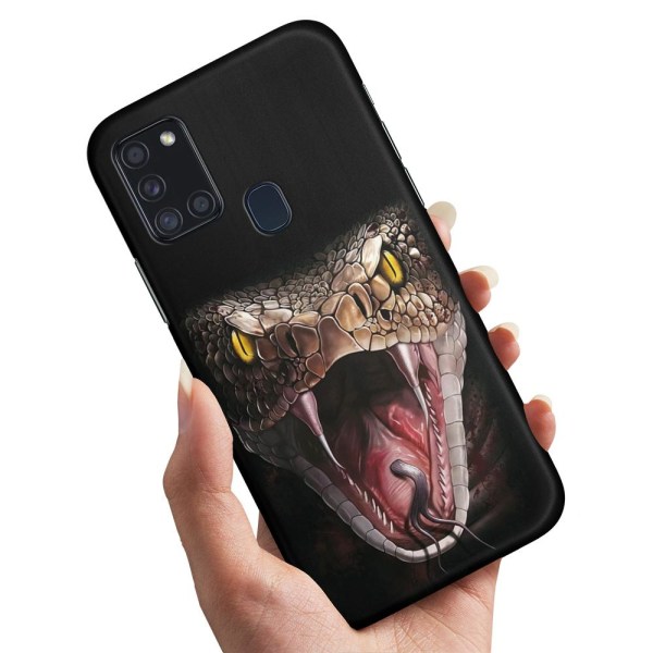 Samsung Galaxy A21s - Cover/Mobilcover Snake