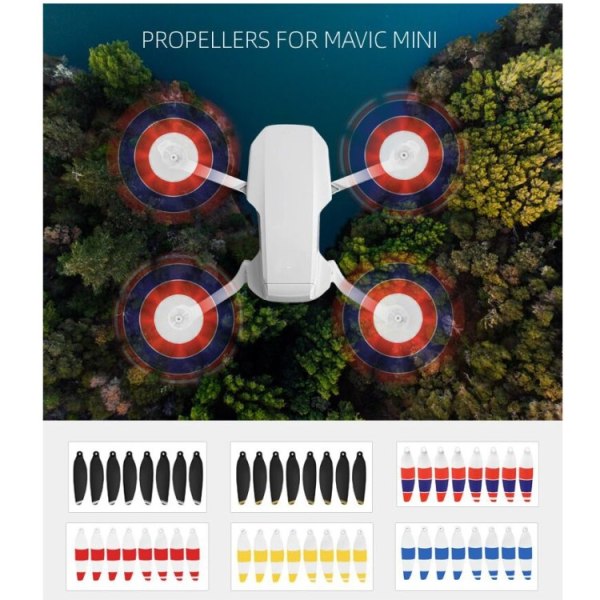 Low Noise Propeller för DJI Mavic Mini - Guld