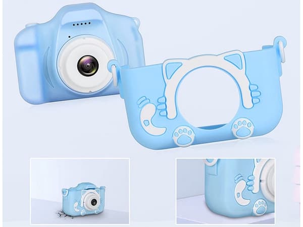 Digitalkamera / Kamera for Barn – Barnekamera Blue
