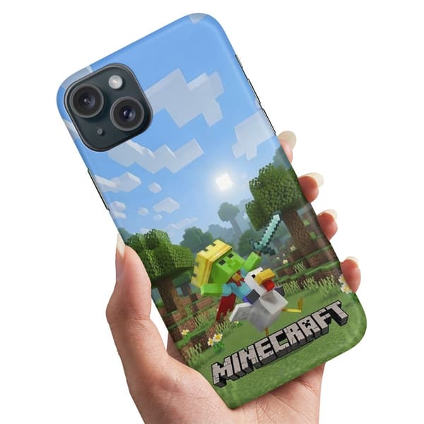 Cover / Mobilcover til iPhone 13 - Minecraft