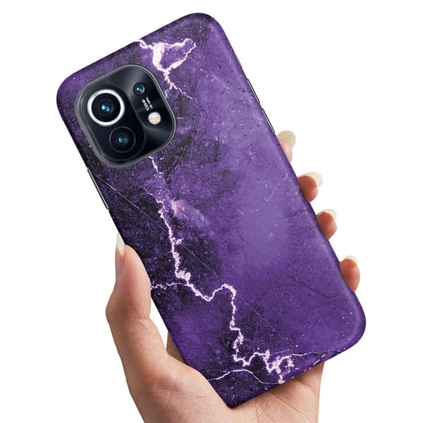Deksel / Mobildeksel til Xiaomi 11 Lite 5G NE - Marmor Multicolor