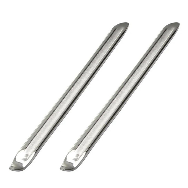2-Pak - Dækjern 250mm - Til demontering & montering af dæk Silver