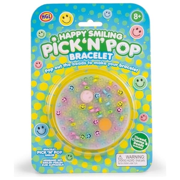 DIY Rannekoru / Rannekoru Lapsille - Pick-n-pop Smiley Smiley