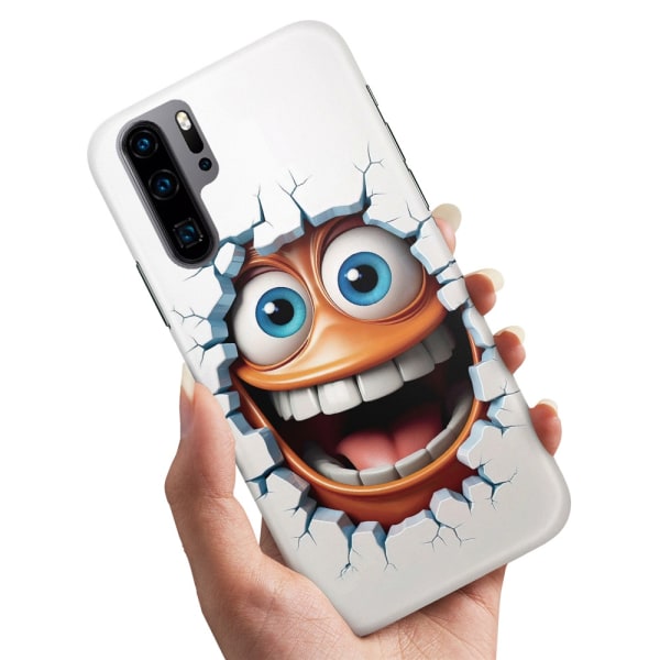 Huawei P30 Pro - Deksel/Mobildeksel Emoji