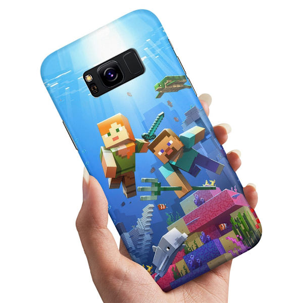 Deksel / Mobildeksel til Samsung Galaxy S8 Plus - Minecraft