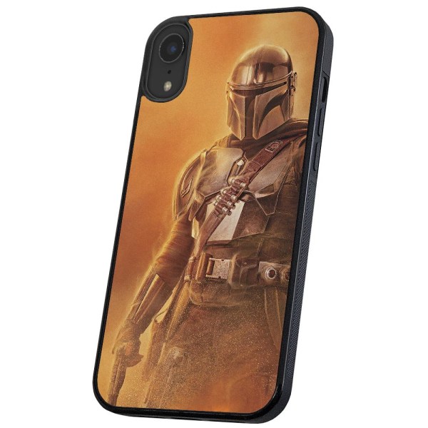 iPhone XR - Skal/Mobilskal Mandalorian Star Wars multifärg