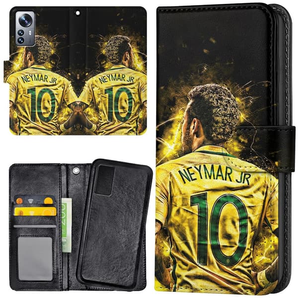 Xiaomi 12 Pro - Lommebok Deksel Neymar