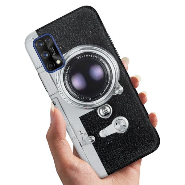 Realme 7 Pro - Deksel/Mobildeksel Retro Kamera