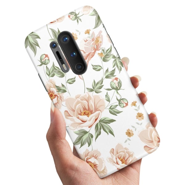 OnePlus 8 Pro - Cover/Mobilcover Blomstermønster