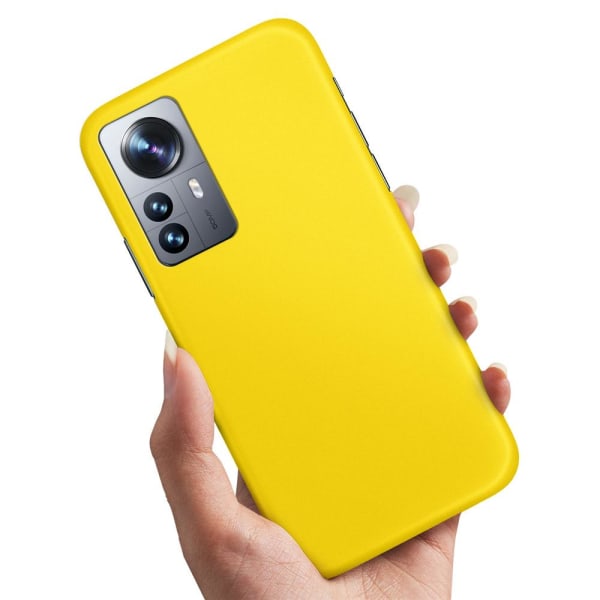 Xiaomi 12 Pro - Cover/Mobilcover Gul Yellow