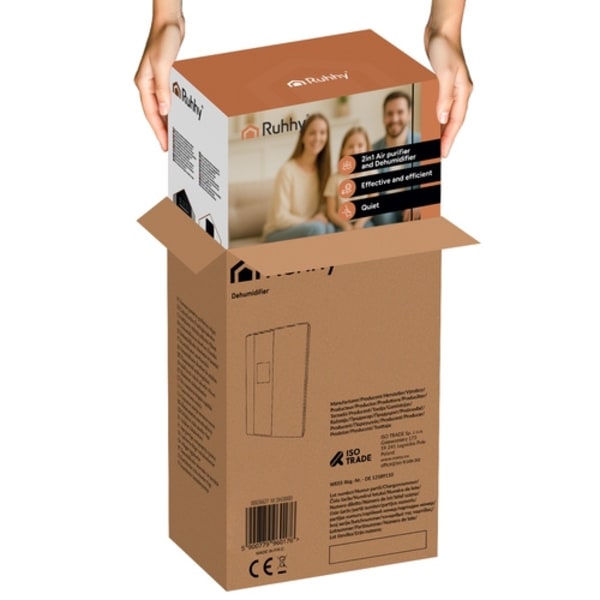 Luftaffugter / Avfugter – 30 m² White
