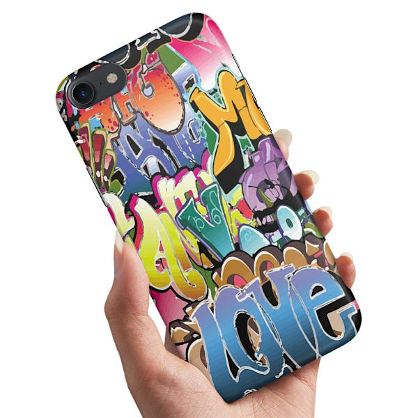 iPhone 7/8/SE - Kuoret/Suojakuori Graffiti