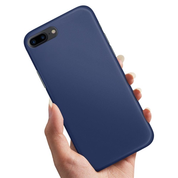iPhone 7/8 Plus - Cover/Mobilcover Mørkblå Dark blue