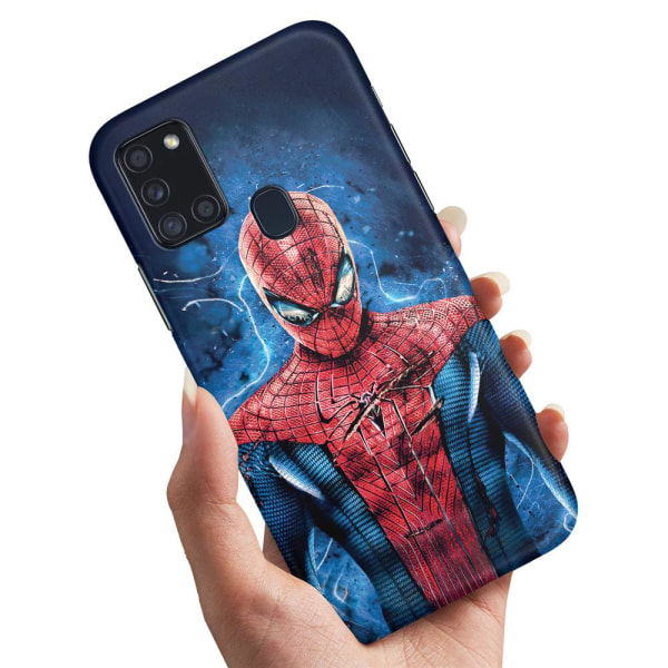 Samsung Galaxy A21s - Cover/Mobilcover Spiderman
