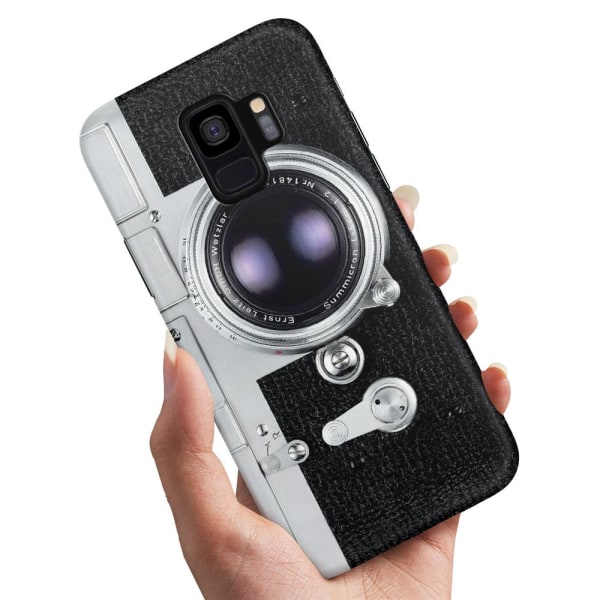 Samsung Galaxy S9 - Skal/Mobilskal Retro Kamera