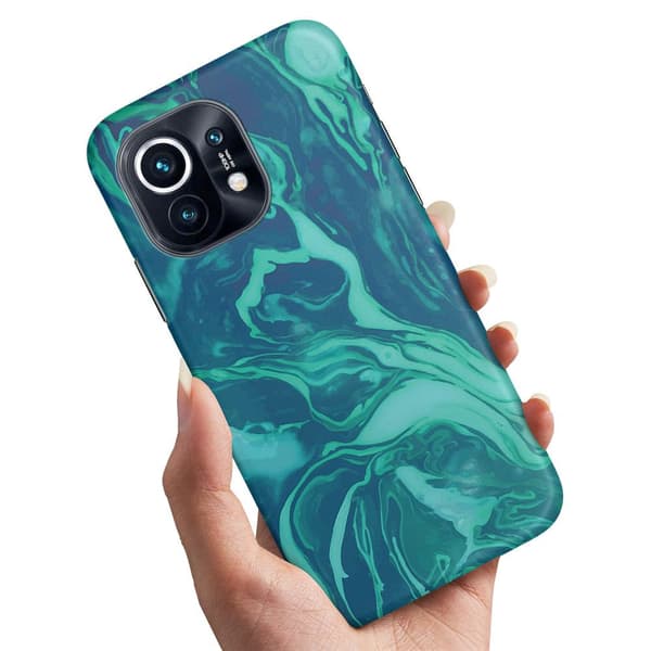Deksel / Mobildeksel til Xiaomi 11 Lite 5G NE - Marmor Multicolor