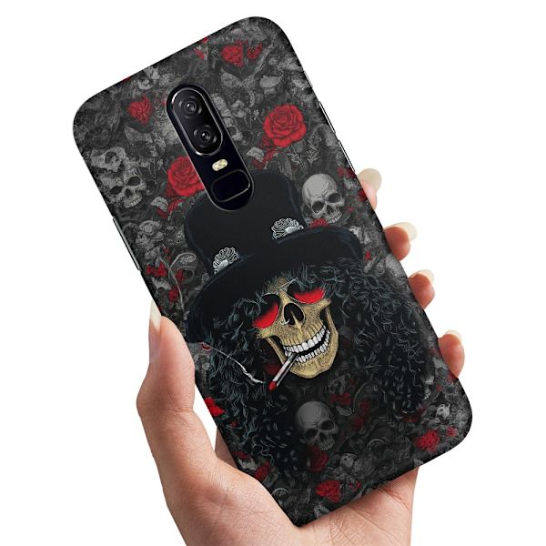 Deksel / Mobildeksel til OnePlus 7 Pro - Slash Skull