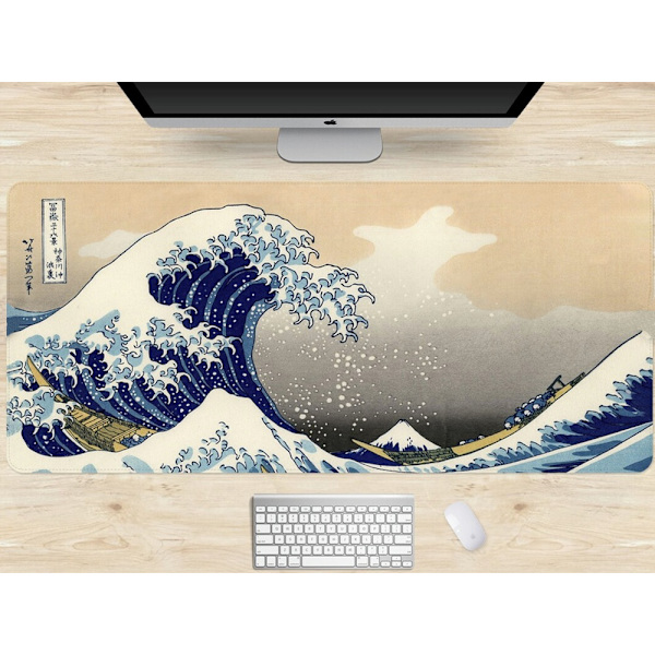 Musemåtte Bølge - 80x30 cm – Gaming