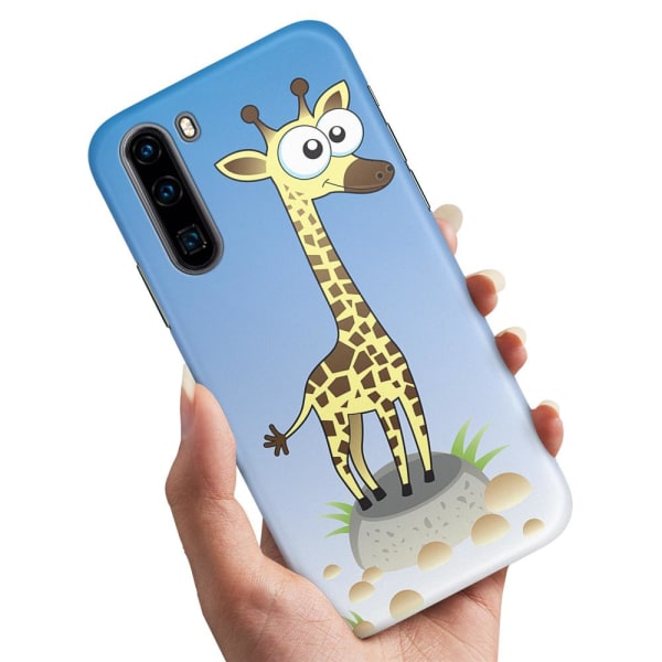 OnePlus Nord - Deksel/Mobildeksel Tegnet Giraff