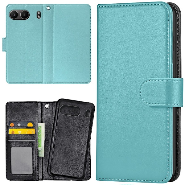 OnePlus Nord 4 - Lommebok Deksel Turkis