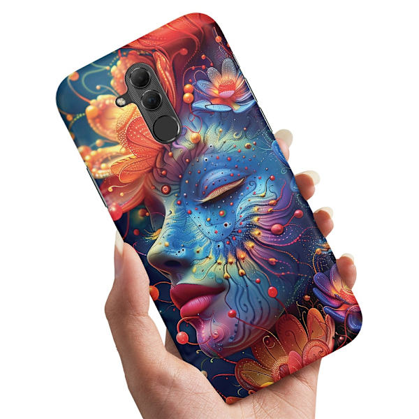 Deksel / Mobildeksel til Huawei Mate 20 Lite - Psychedelic