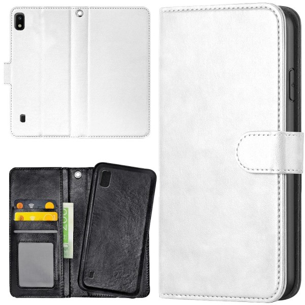 Samsung Galaxy A10 - Mobilcover/Etui Cover Hvid White