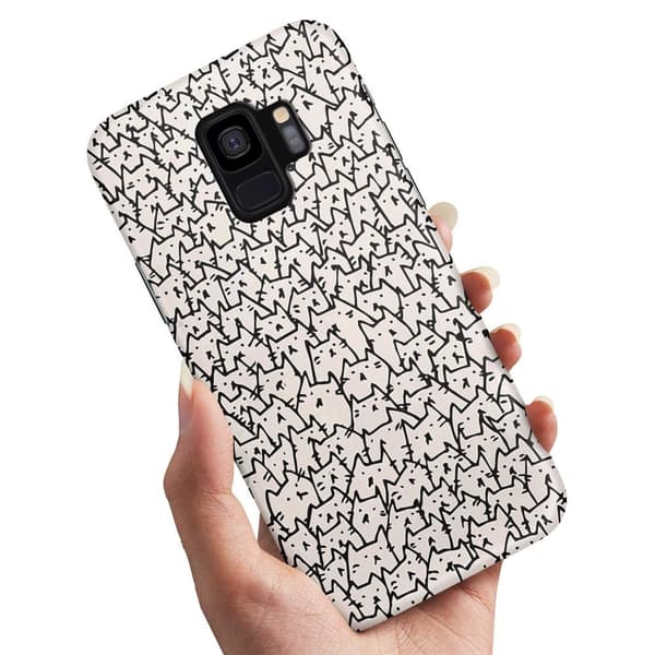 Deksel / Mobildeksel til Samsung Galaxy S9 - Kattgruppe