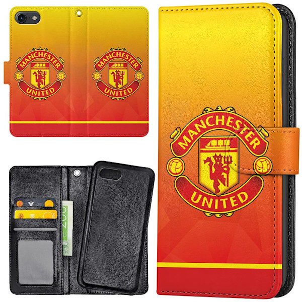 iPhone 6/6s Plus - Lommebok Deksel Manchester United