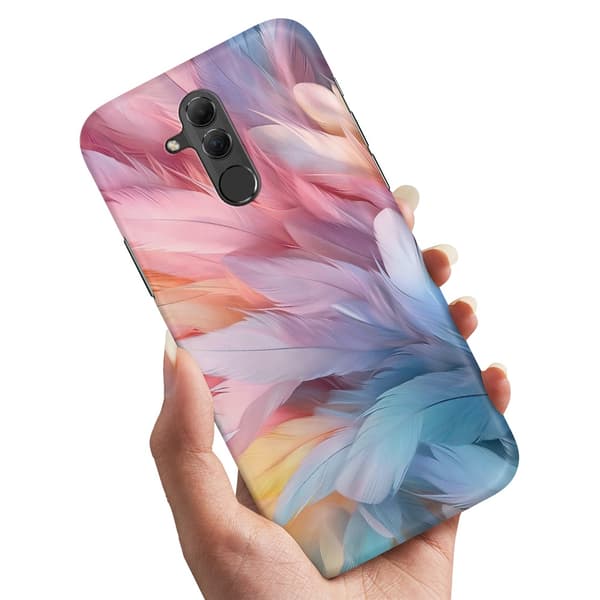 Deksel / Mobildeksel til Huawei Mate 20 Lite - Feathers