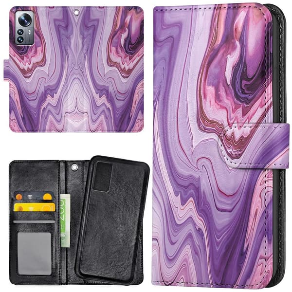 Xiaomi 12 Pro - Mobilcover/Etui Cover Marmor