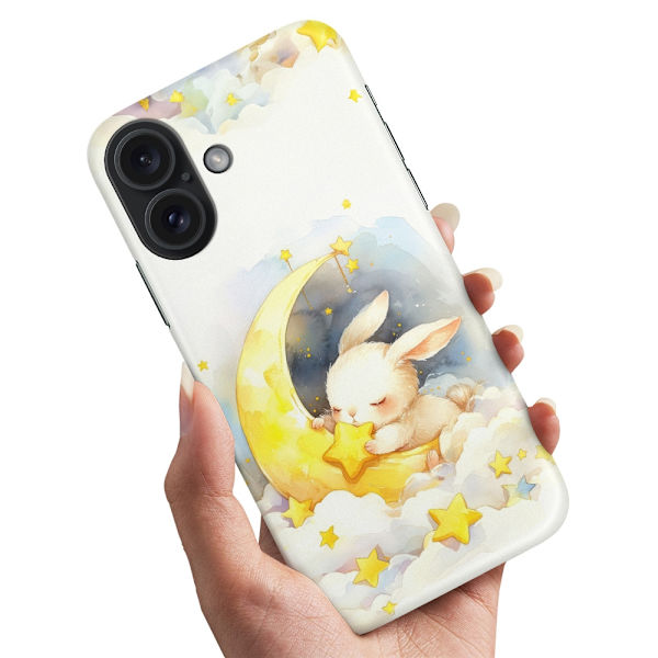 Deksel / Mobildeksel til iPhone 16 Plus - Bunny