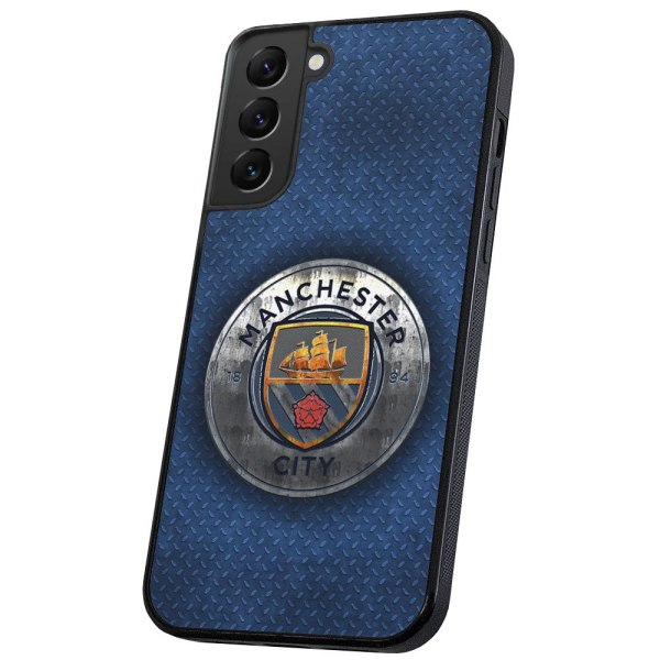 Samsung Galaxy S22 Plus - Cover/Mobilcover Manchester City Multicolor