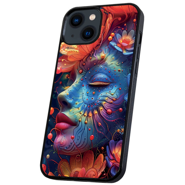 iPhone 14 - Cover/Mobilcover Psychedelic