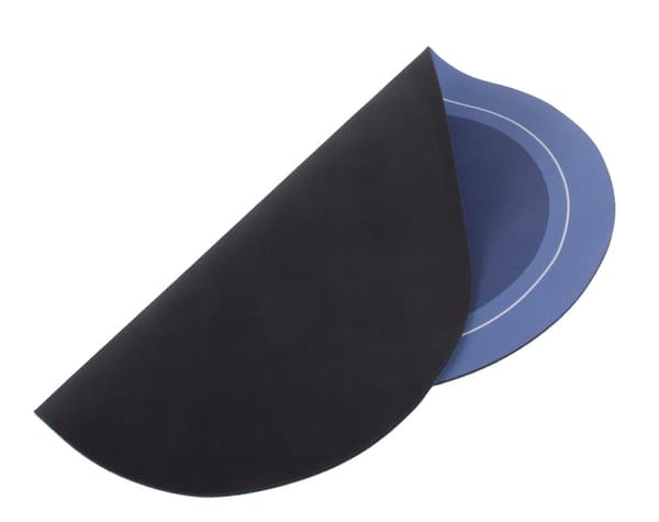 Badrumsmatta / Snabbtork & Halkfri - 58x38cm - Oval