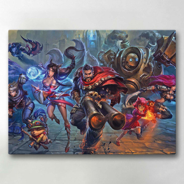 Lerretsbilde / Bilde - League of Legends - 40x30 cm - Lerret