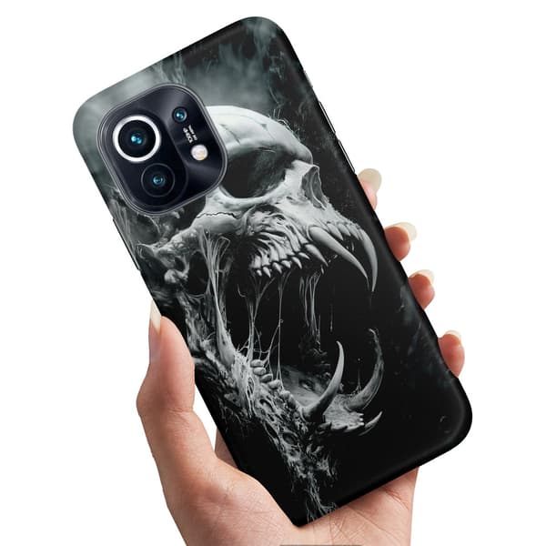 Deksel / Mobildeksel til Xiaomi 11 Lite 5G NE - Skull