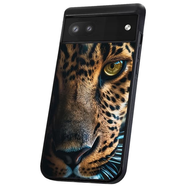 Google Pixel 6A - Cover/Mobilcover Leopard
