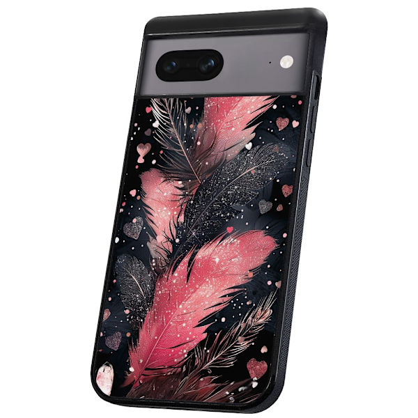 Google Pixel 7 - Skal/Mobilskal Feathers