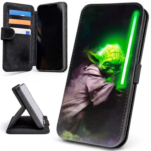 Lommebok Deksel / Mobildeksel til iPhone 17 Pro - Yoda Star Wars